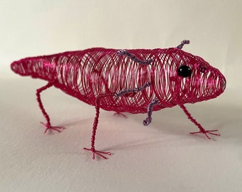 Axolotl sculpture *Bubbles* adorable gift for any animal lover