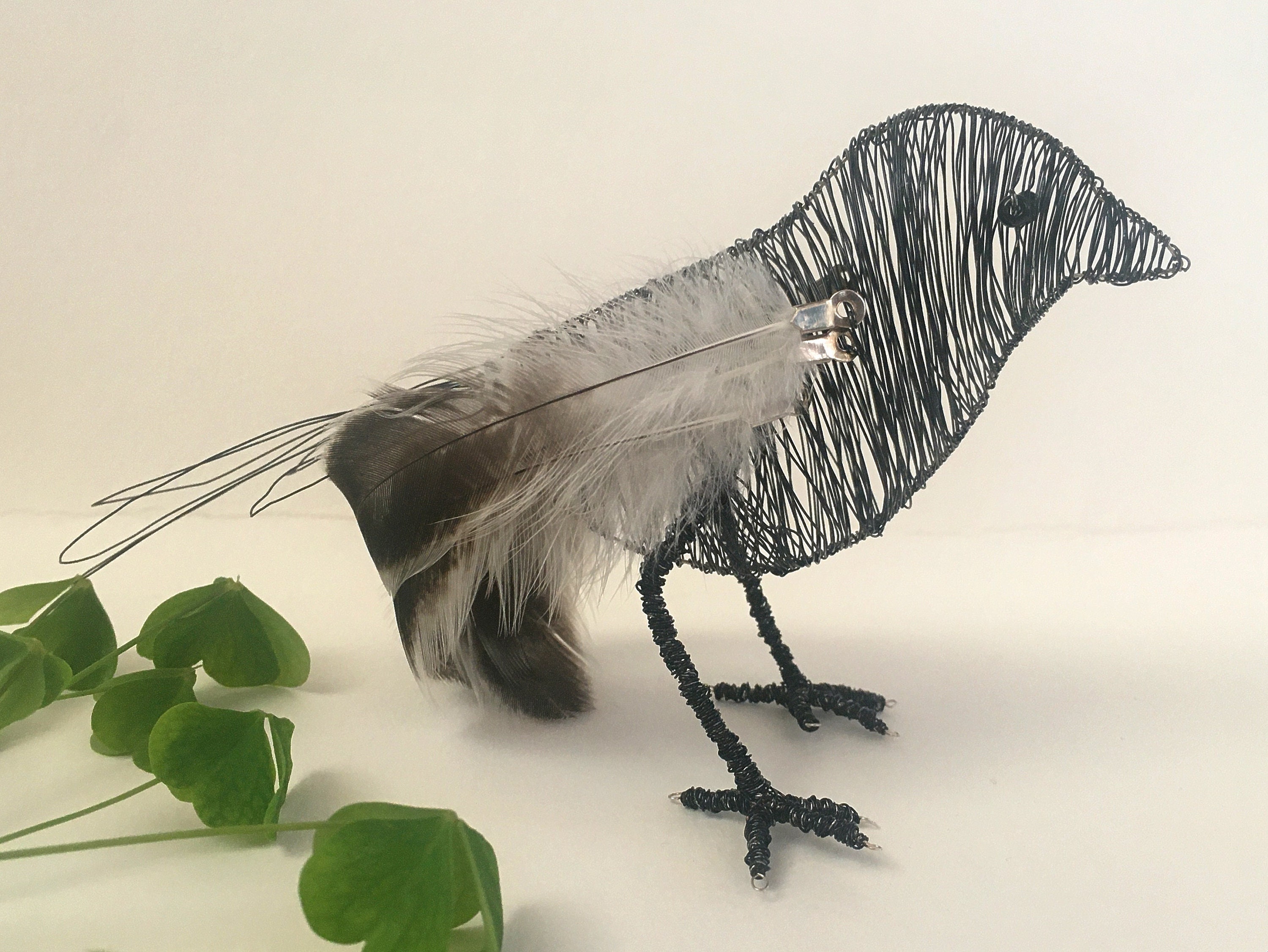 Magpie Sculpture smokey Unique Animal Art and Fun Home Decor - Etsy Magpie Sculpture smokey Unique Animal Art and Fun Home Decor - Etsy