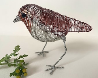 Figura de Robin *Ginger* adorno navideño o topper de pastel de bodas, decoración única para el hogar