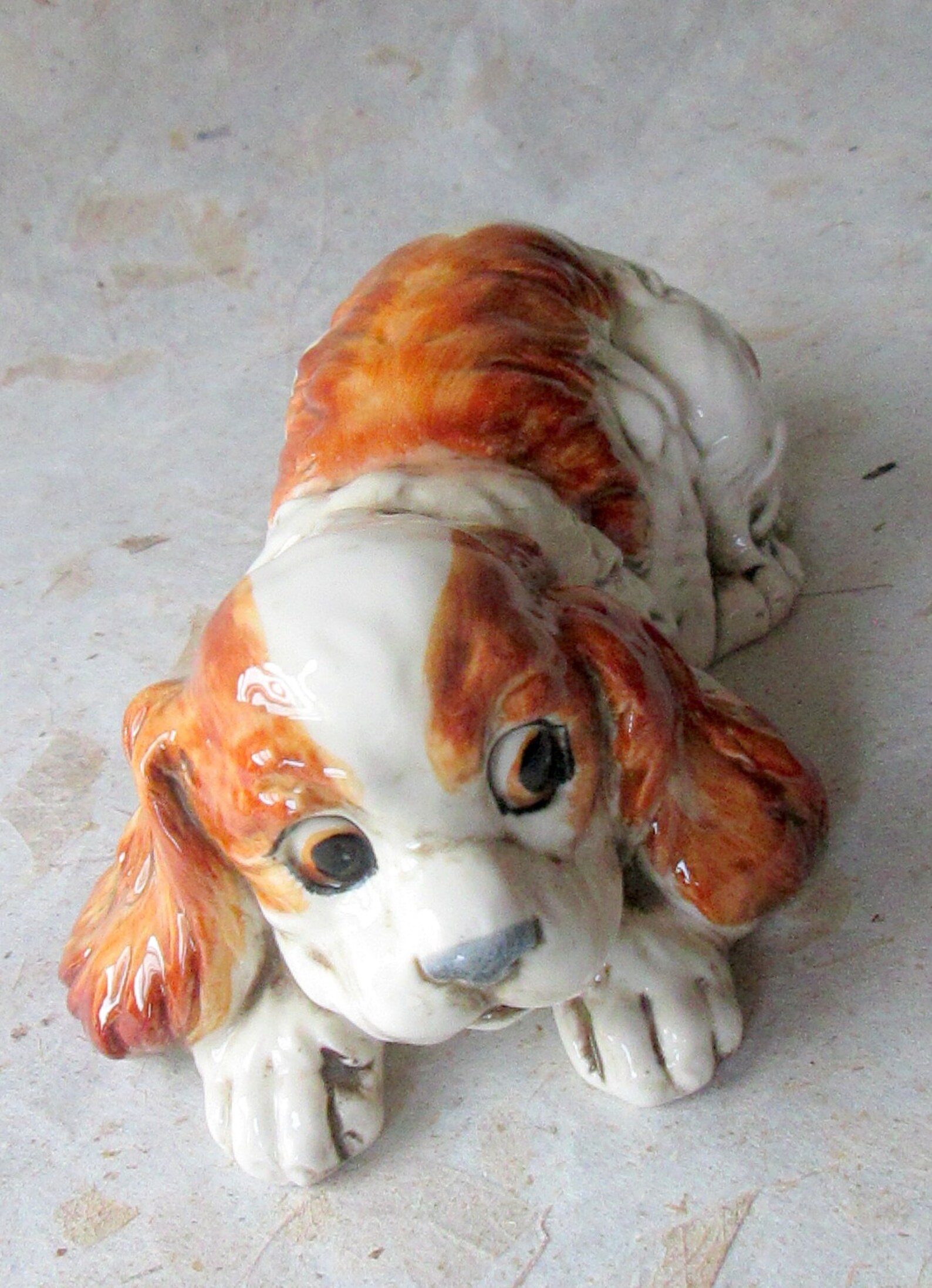 working cocker spaniel figurines