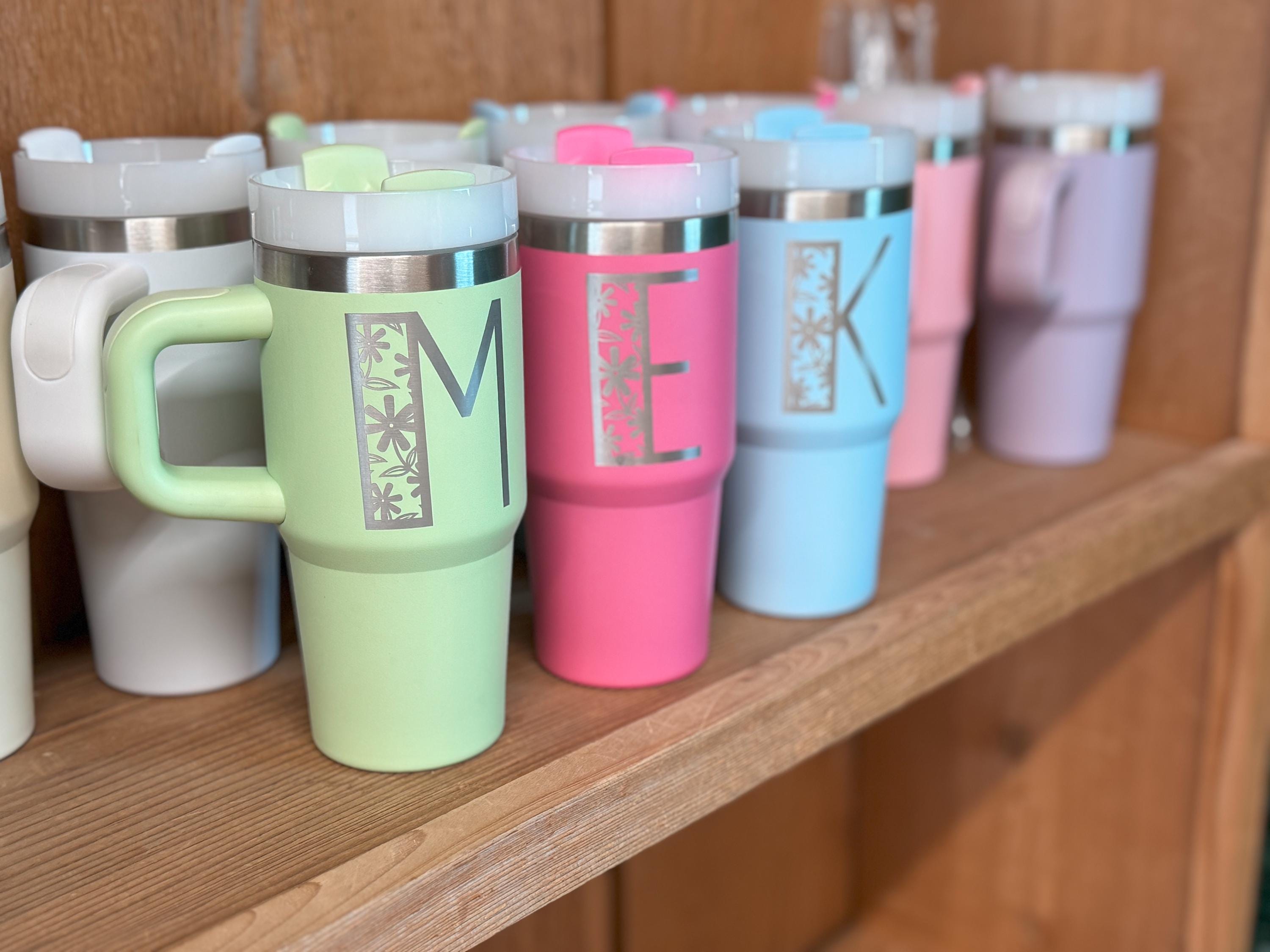 Personalized Kids' Insulated Tumbler: Engraved 14oz Cup with Handle - Fun  Birthday Gift - back to school