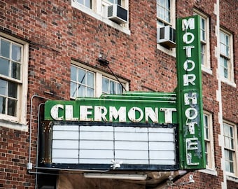 Clermont Lounge Sign - Motor Hotel Sign - Atlanta, Georgia