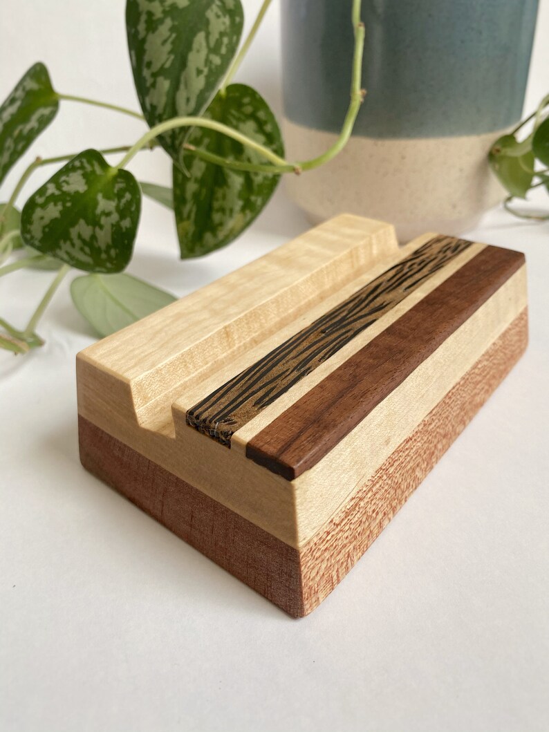 Handmade Wooden Phone /& Tablet Stand in a variety of styles