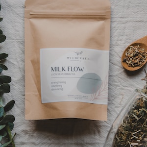 Organic Milk Flow Tea: Lactation Support, Breastfeeding Herbal Tea