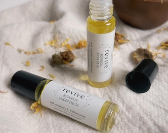 Revive Under Eye Oil: Organic Frankincense, Botanical Serum