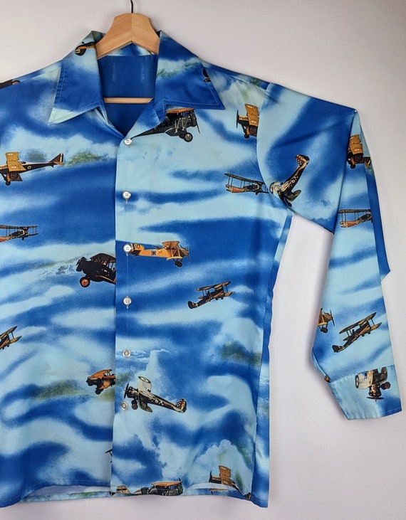 Vintage leisure shirt Joe Namath by Arrow Airplan… - image 4