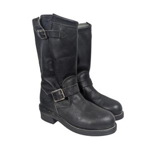 Vintage Engineer Boots Men - Etsy