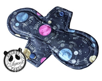 Planets & Moons - EcoFriendly Reusable Cloth Pad