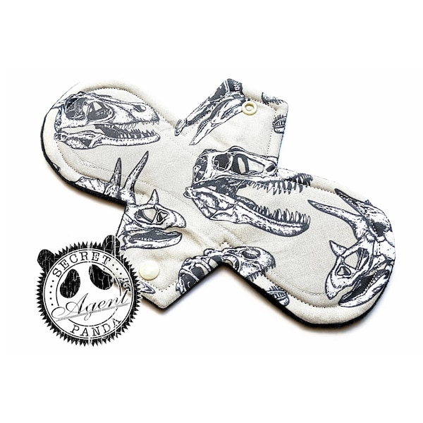 Dinosaur Skulls - EcoFriendly Reusable Cloth Pad