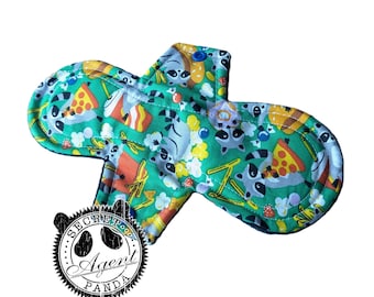 Raccoon Hangout - EcoFriendly Reusable Cloth Pad