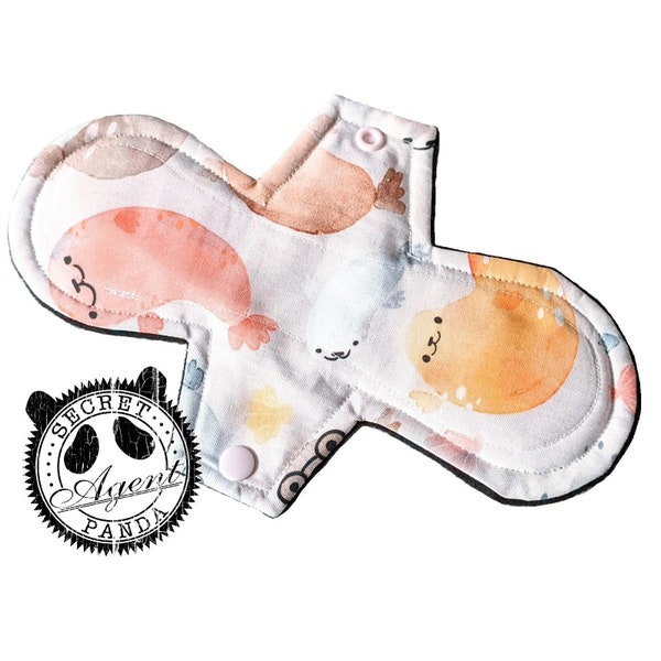 Watercolor Seals - EcoFriendly Reusable Cloth Pad