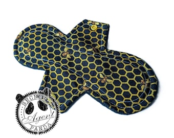 Busy Bee Honeycomb - EcoFriendly Reusable Cloth Pad