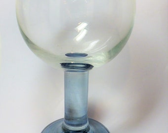 Thomas of Germany Colonna Blue Burgundy Wine Glass Goblet Rosenthal German Design