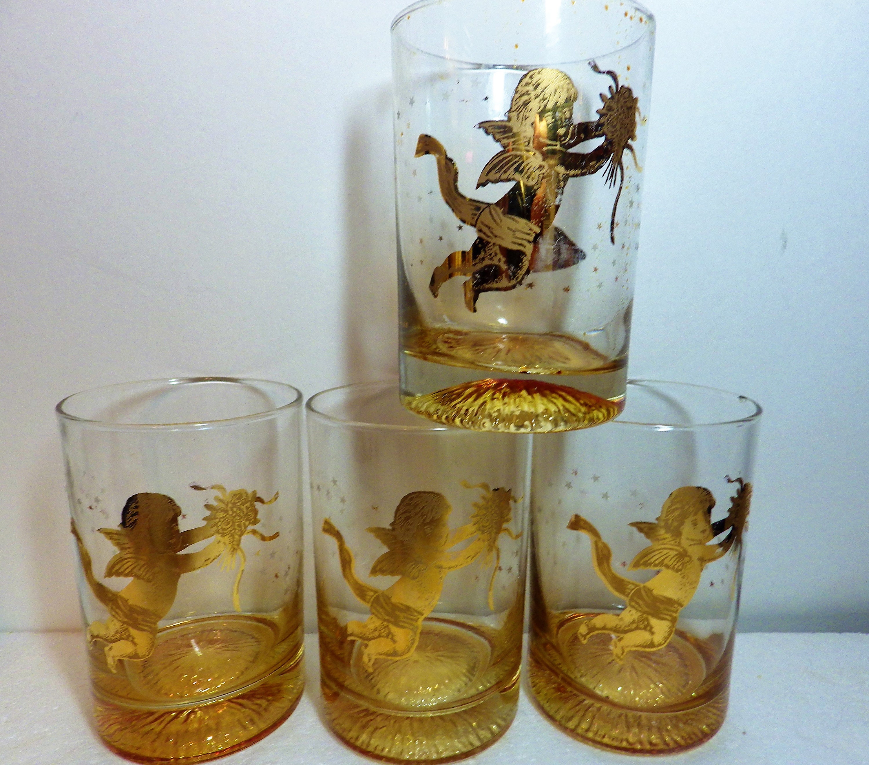 Home & Living Tumblers & Water Glasses Culver High Ball Glass Tumblers