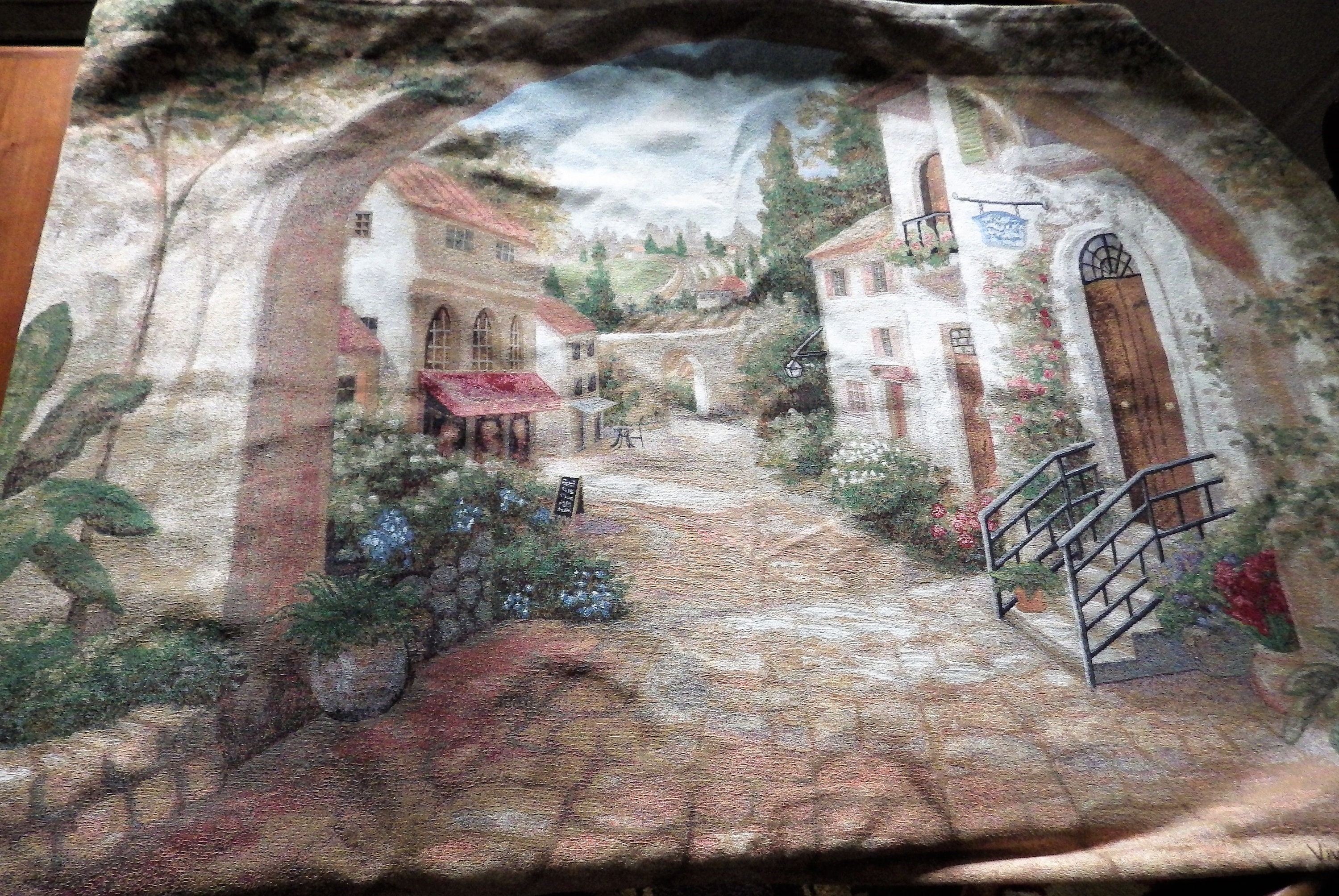 1980s Vintage Vivian Flasch Large Tapestry Wall Hanging