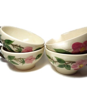 Franciscan (4) Desert Rose Tea Cups