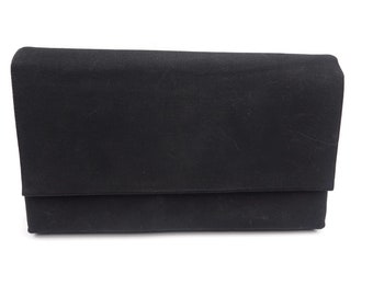 Vintage Black Clutch/ Saks Fifth Avenue/ True Vintage/ Evening Bag