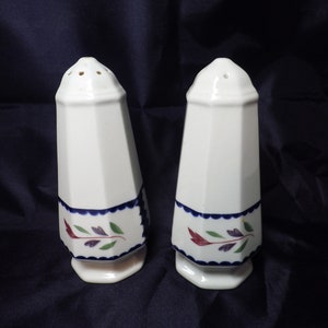 Vintage Adams China Lancaster Salt and Pepper Shakers