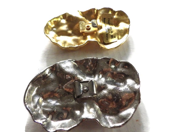 2 Charmant Belt Buckles/ Beverly Hills/ Gold/ Sil… - image 3