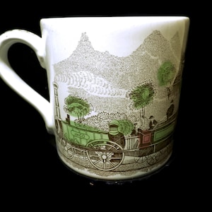 Mottahedeh Reproduction Mug 19th Century Sir Humphrey Wakefield Train