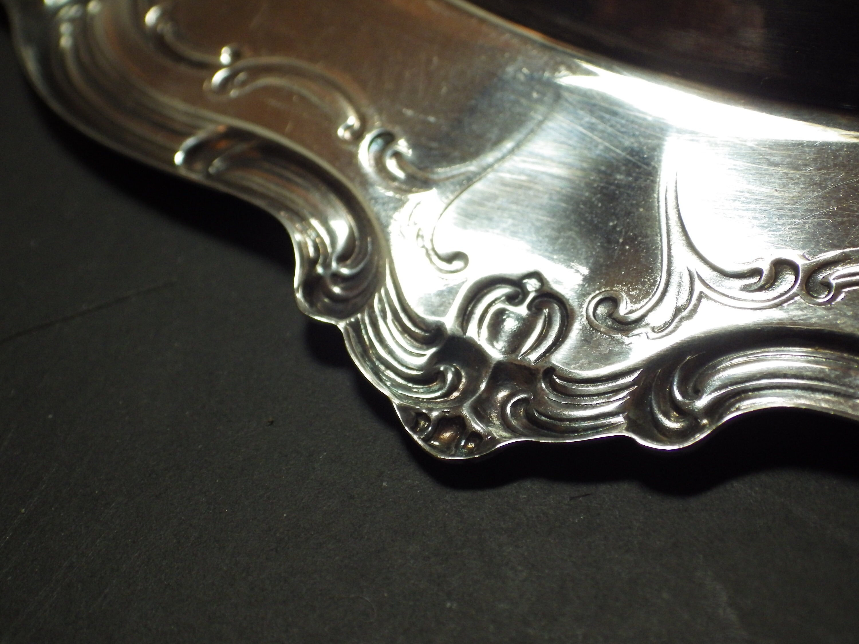 Vintage Gorham Silver Plated Pin Dish: Ornate Jewelry Tray (6.25