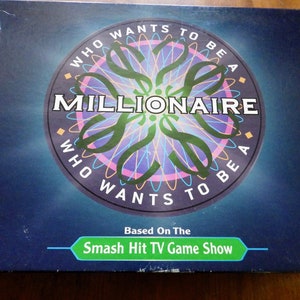 Who Wants To Be A Millionaire Board Game ABC Smash Hit TV Game Show Pressman
