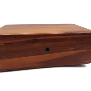Benjara Modern Brown Wooden Cedar Chest (47 in. L x 17 in. W x 20 in. H)  BM159219 - The Home Depot