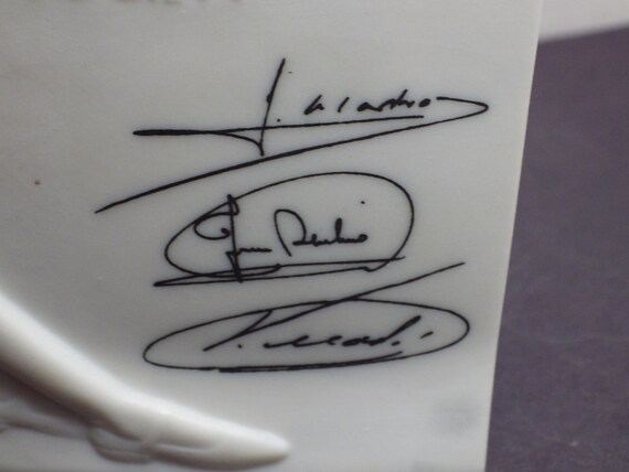 1985 Lladro Collectors' Society Signed Bas Relief Don Quixote