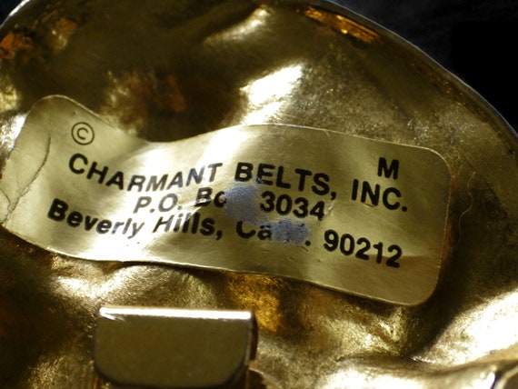 2 Charmant Belt Buckles/ Beverly Hills/ Gold/ Sil… - image 4