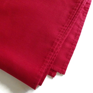 Large Red Commercial Tablecloth/ ADI/ Choice of 85 X 85 or 87 X 87/ Christmas