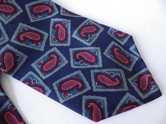 1980s Etienne Aigner Mens Necktie Silk Tie Design… - image 5