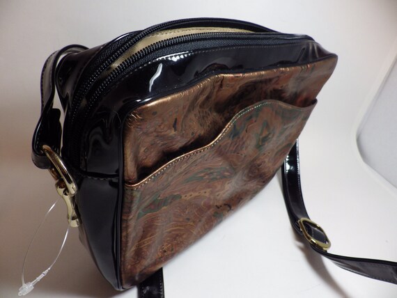 1970s Vintage Robert Bestien Leather Handbag Shou… - image 6