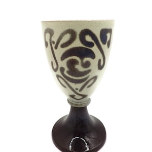 Laugharne Welsh Pottery/ Goblet/ Chalice