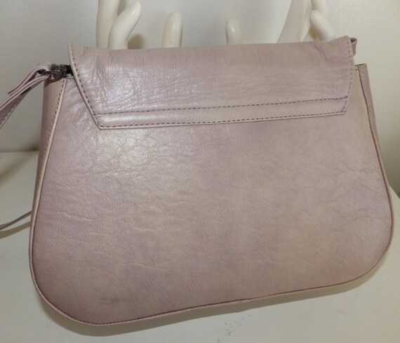 1990s Vintage J. Renee Bag/ Pearlized Lavender/ P… - image 3
