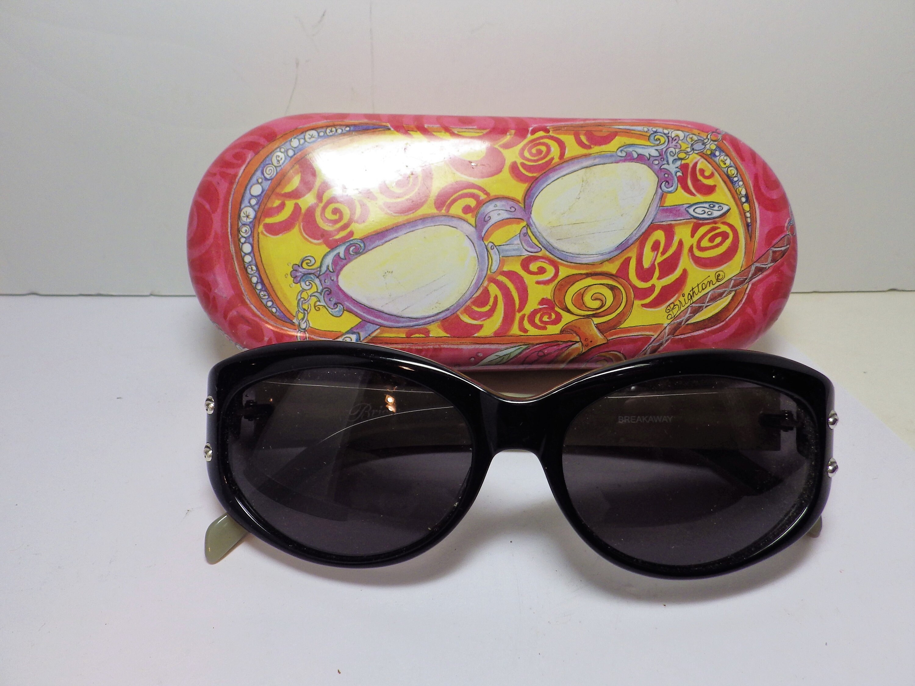 BRIGHTON - Vintage 1990\'s Sunglasses with Case Vintage Brighton Sunglasses - Etsy main image 2