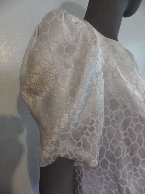 1980s Vintage Cocktail Prom Party Dress A J Bari … - image 4