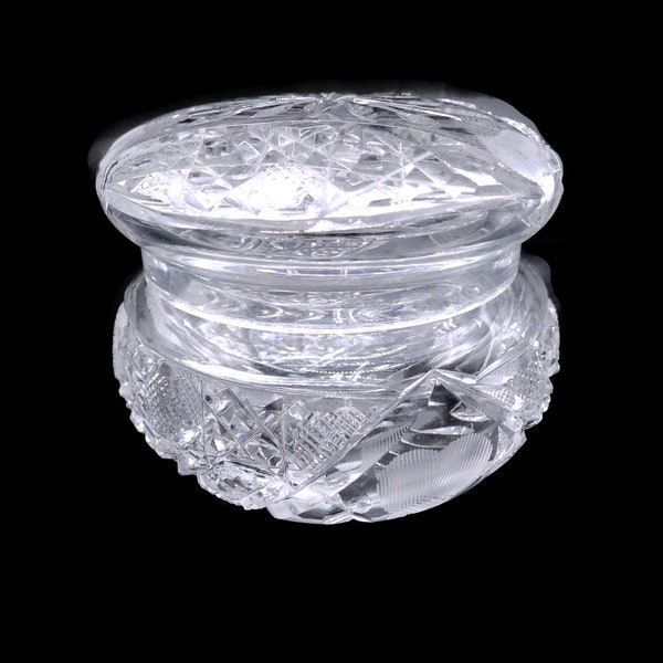 Victorian Powder Jar Etsy