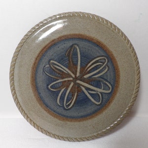 1995 Jugtown Ware Pottery Hot Plate Trivet Signed CM Charles Moore NC Pottery Seagrove