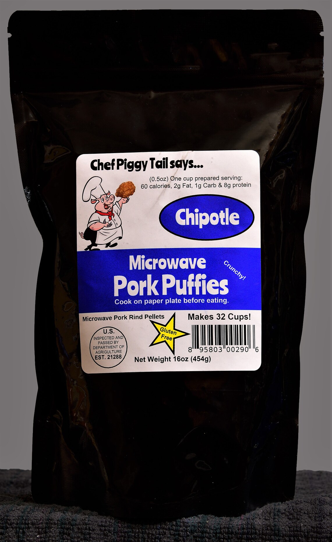 Chipotle Microwave Pork Rinds 16oz Pork Rind Chips Low Carb Etsy
