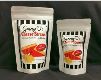 Ginny O's Cheese Straws,1.5oz bag