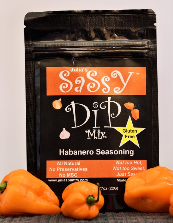 Julia's Pantry Habanero Pepper Dip Mix Red Habaneros Etsy