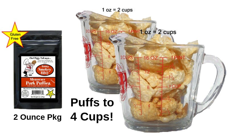 Pork Rinds Mircowave Microwave BBQ Pork Rinds, 1# Bag, Best Pork Rinds, Pork Rinds Keto ...