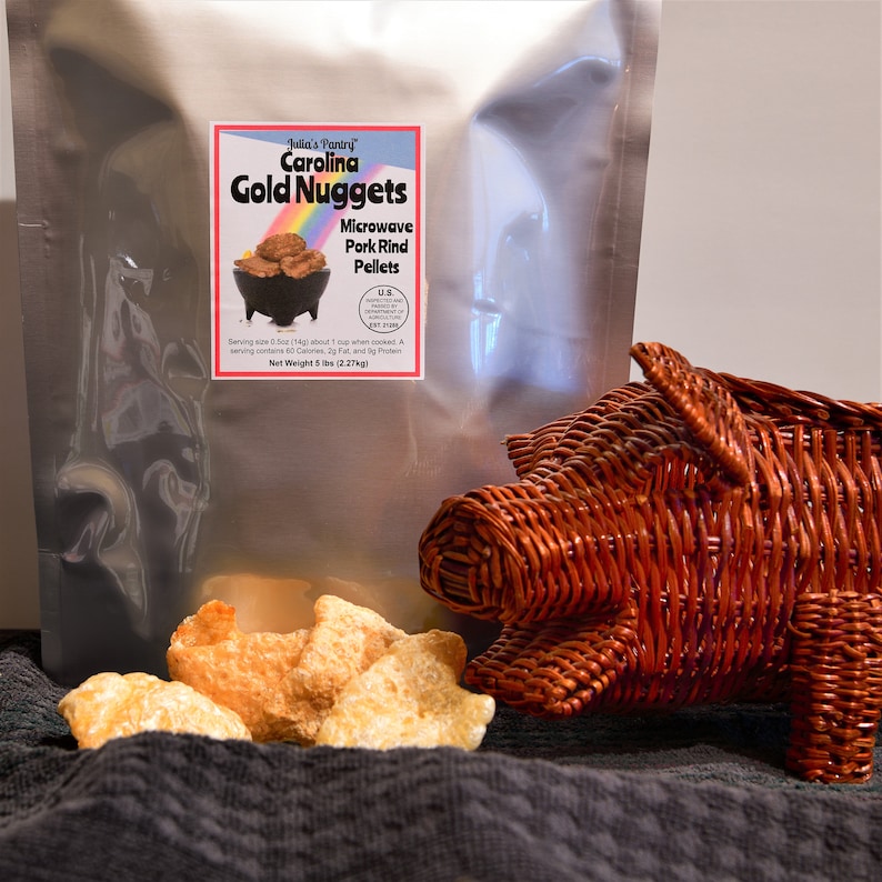 Microwave Pork Rinds 5lb Bag Zero Carb Keto Friendly Snack Etsy