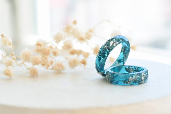 Resin on sale stacking yüzük