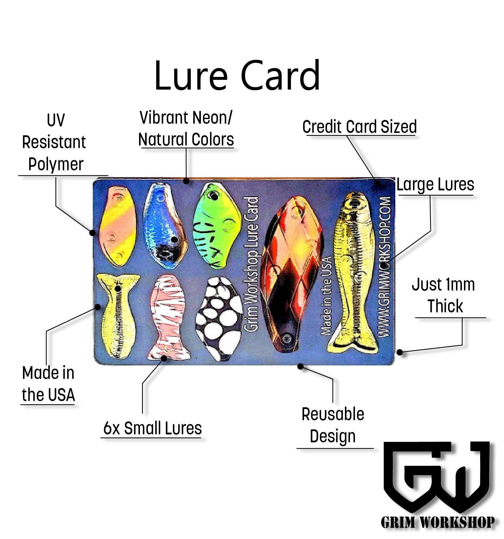 Fishing Lure Survival Card