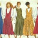 Jumper Jumpsuit, L XL, Butterick 5051 Pattern, Flared, Lined, Drop Waist, Pleats, Gathers, Back Zipper, 1990 Uncut, Size 18 20 22