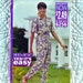 Top Pants, XS S M L XL XXL, Butterick 6256 Pattern, V Neck, Shoulder Pads, Tapered, 1992 Uncut, Size 6 8 10 12 14 16 18 20 22 24
