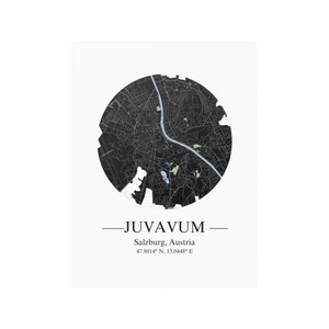 Stadtplan - Juvavum (Salzburg)