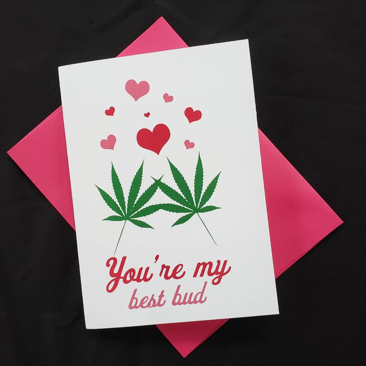 You're My Best Bud Valentine's Day or Friends Card - Etsy