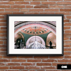 Impresión artística del edificio Fisher de Detroit: póster con el emblemático monumento de la ciudad de Detroit: obra de arte de Motown: 10 VARIACIONES